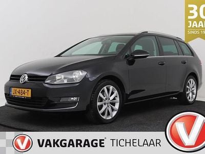 Occasion VW Golf VII Highline 110 PK (80 kW) 2016 Zwart Stationwagen