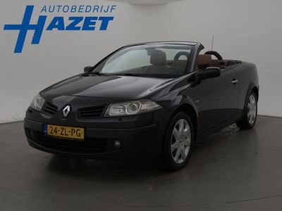 tweedehands Renault Mégane Cabriolet coupé 2.0 135 PK TECH LINE + LEDER / CLIMATE / 17 INCH