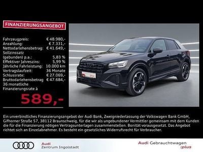 Zwart Occasion 2024 Audi Q2 S-Line SUV | € 46.924