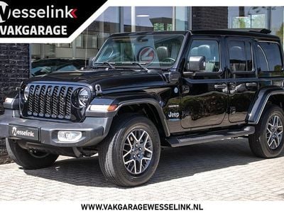 Occasion Jeep Wrangler Unlimited Sahara 381 PK (280 kW) 2022 Zwart SUV