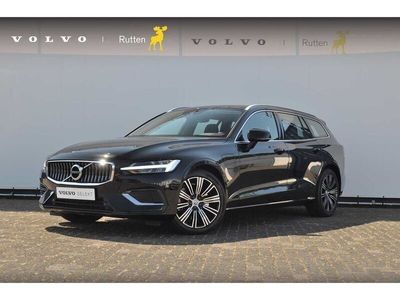 tweedehands Volvo V60 T6 340PK Automaat Recharge AWD Inscription / BLIS/ Parkeersensoren met camera/ Stoel en stuurwielverwarming/ Elektrische stoel