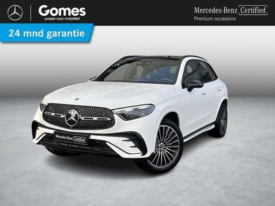 Wit Occasion 2023 Mercedes GLC300e AMG line SUV | € 56.950 (Super prijs)