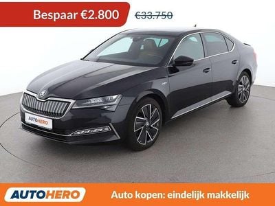 Occasion Skoda Superb LAURIN & KLEMENT 218 PK (160 kW) 2023 Zwart Hatchback