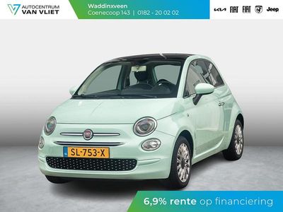 Occasion Fiat 500 Lounge 69 PK (50 kW) 2018 Groen Hatchback