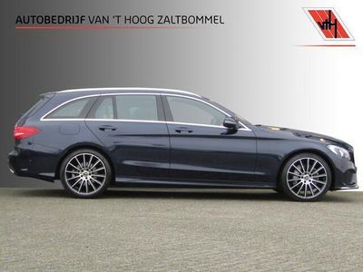 tweedehands Mercedes 180 C-KLASSE EstateAUT9 AMG PANORAMADAK 19'' LEDER COMAND