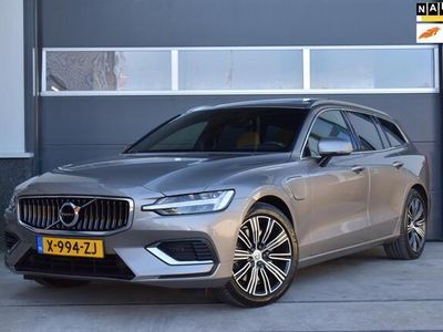 tweedehands Volvo V60 2.0 T8 Twin Engine AWD Inscription 390PK | PANO | 1E EIG | LEDER | CAMERA | VIRTUAL | CLIMATE