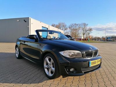 Zwart (metallic) Gebruikt 2011 BMW 125 Cabriolet Executive Cabriolet | € 13.450