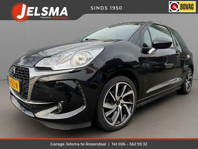 Zwart Occasion 2017 DS Automobiles DS3 Connected Chic Hatchback | € 9.500 (Eerlijke prijs)