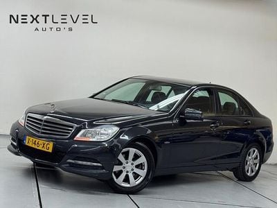 Zwart Occasion 2012 Mercedes C180 Avantgarde Sedan | € 6.650 (Eerlijke prijs)