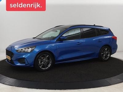 Blauw Occasion 2021 Ford Focus ST-Line Stationwagen | € 15.900 (Eerlijke prijs)