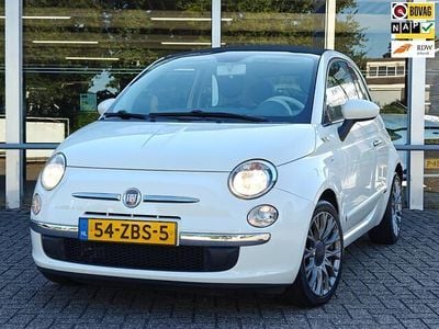 Wit Gebruikt 2012 Fiat 500C Lounge Cabriolet | € 6.550 (Iets duurder)