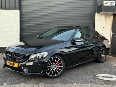 Zwart Occasion 2018 Mercedes C250 AMG Sedan | € 28.995 (Duur)