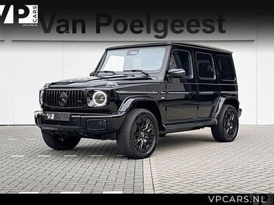 Obsidian black metallic (197u) (zwart metallic) Gebruikt 2025 Mercedes G580 Edition 1 SUV | € 164.900 (Eerlijke prijs)