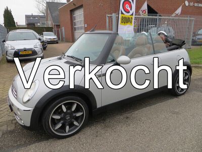 tweedehands Mini ONE Cabrio 1.6Sidewalk/NEDERL. AUTO/NAP/ GARANTIE!