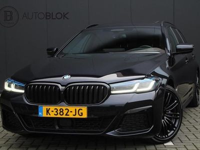Occasion BMW 530 Executive 252 PK (185 kW) 2021 Blauw Stationwagen