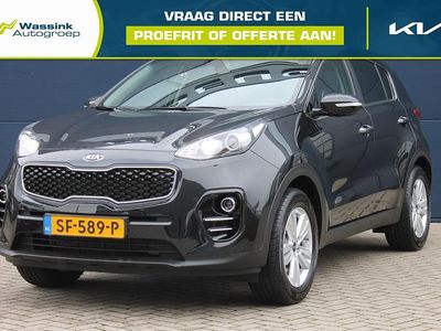 Zwart, metallic lak Gebruikt 2018 Kia Sportage SUV | € 17.835 (Eerlijke prijs)