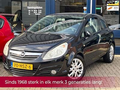 tweedehands Opel Corsa 1.4-16V Business 90PK! Cruise l Airco l 16'LM l MTF-stuur! KMST NAP - NL AUTO! Dealer OH l Topstaat!