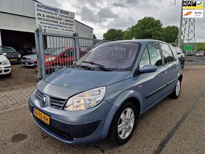 Blauw Occasion 2004 Renault Scénic II Expression MPV | € 1.245 (Eerlijke prijs)
