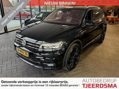 Zwart Occasion 2021 VW Tiguan Highline SUV | € 28.950 (Eerlijke prijs)