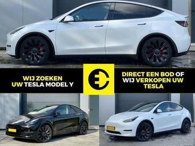 tweedehands Tesla Model Y | Alle uitvoeringen gezocht | Verkoop uw