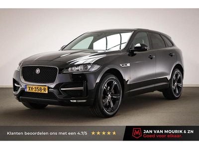 Zwart Gebruikt 2019 Jaguar F-Pace Portfolio SUV | € 34.900 (Duur)