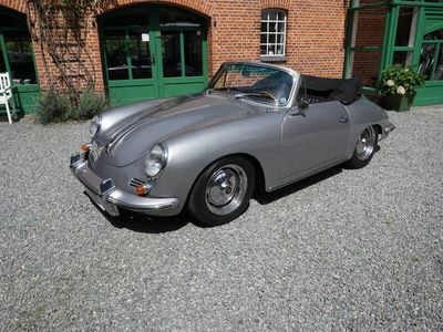 Zilver Gebruikt 1963 Porsche 356 Cabriolet | € 129.500