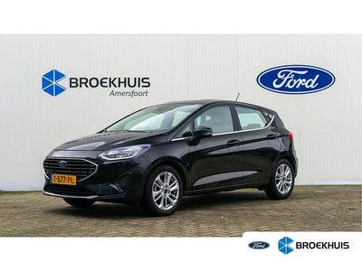 Occasion Ford Fiesta Titanium 125 PK (91 kW) 2023 Zwart Hatchback