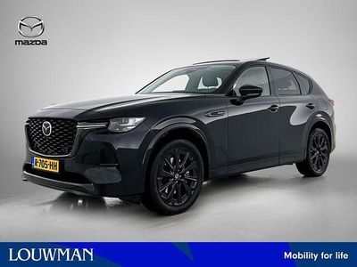 Jet black (donker zwart metallic) Occasion 2022 Mazda CX-60 Homura-Line SUV | € 39.999 (Iets duurder)
