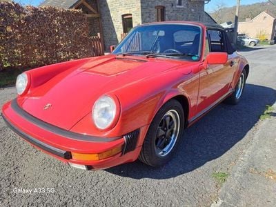 Rood Gebruikt 1987 Porsche 911 Cabriolet | € 65.000