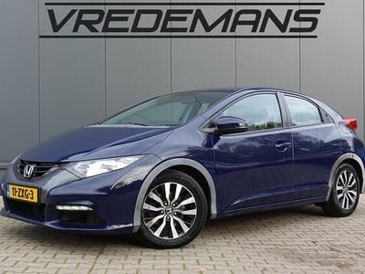 Blauw (metallic) Occasion 2013 Honda Civic Comfort Hatchback | € 3.750