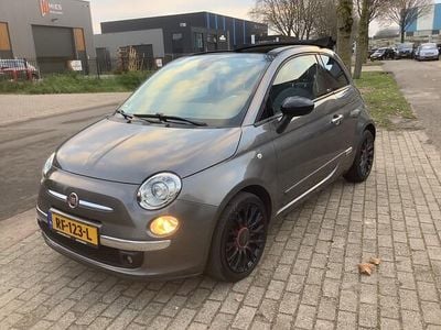 Grijs (metallic) Gebruikt 2015 Fiat 500 Lounge Cabriolet | € 8.400 (Eerlijke prijs)