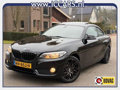 Occasion BMW 218 136 PK (100 kW) 2016 Zwart (metallic) Coupé