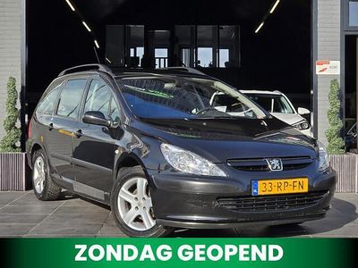Zwart Gebruikt 2005 Peugeot 307 Stationwagen | € 3.444 (Iets duurder)