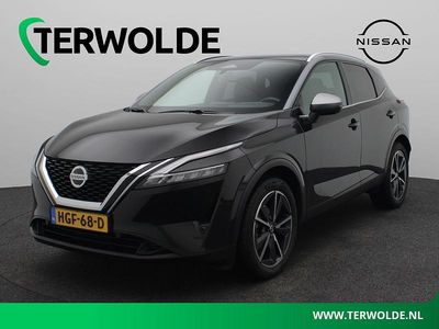 Zwart Occasion 2022 Nissan Qashqai 360º SUV | € 25.445 (Eerlijke prijs)