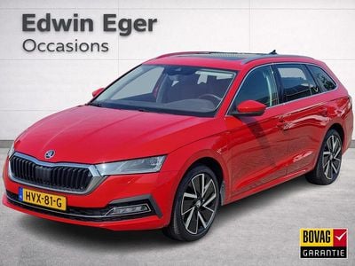 Rood Occasion 2021 Skoda Octavia Business Line Stationwagen | € 23.445 (Eerlijke prijs)