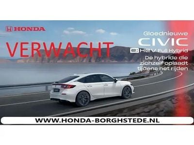 Nieuw Honda Civic Hybrid 143 PK (105 kW) 2025 Blauw (parellak) Hatchback