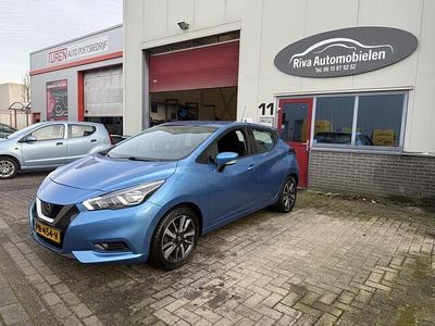 Occasion Nissan Micra Acenta 71 PK (52 kW) 2017 Blauw (metallic) Hatchback
