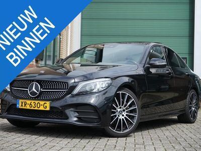 tweedehands Mercedes C180 Premium Plus AMG Origineel NL auto|Pano.Dak|360cam