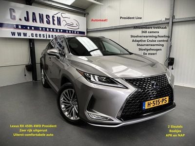 Grijs Gebruikt 2020 Lexus RX450h President Line SUV | € 48.880 (Eerlijke prijs)