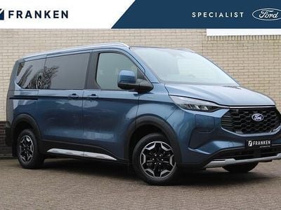 Blauw (metallic) Occasion 2025 Ford Tourneo Custom Active X Van | € 59.900 (Eerlijke prijs)