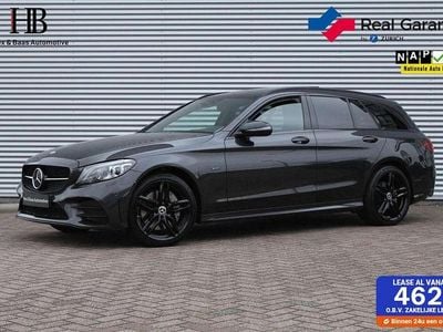 Grijs Gebruikt 2020 Mercedes C300e AMG Stationwagen | € 28.440 (Eerlijke prijs)