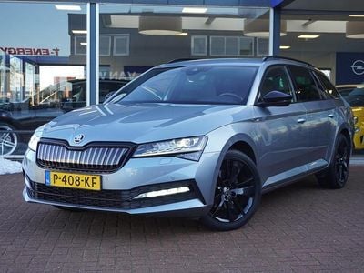 Grijs Occasion 2021 Skoda Superb Business Line Stationwagen | € 19.999 (Eerlijke prijs)