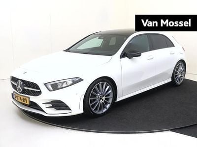 Wit Gebruikt 2019 Mercedes A180 AMG line Hatchback | € 22.940 (Eerlijke prijs)