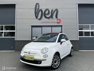 tweedehands Fiat 500C 1.2 Lounge Cabrio Airco TOPSTAAT!!!