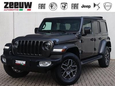 Occasion Jeep Wrangler Unlimited Sahara 380 PK (279 kW) 2021 Zwart SUV