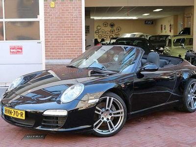 Occasion Porsche 911 Carrera Cabriolet 345 PK (253 kW) 2009 Zwart Cabriolet