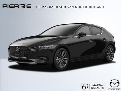 Nieuw Mazda 3 Takumi-Line 141 PK (103 kW) 2025 Zwart (metallic) Hatchback