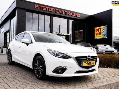 tweedehands Mazda 3 2.0 SkyActiv-G 120 GT-M, Metallic, Leer, Camera, Top!!