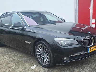 Zwart (metallic) Gebruikt 2009 BMW 750L Sedan | € 16.950