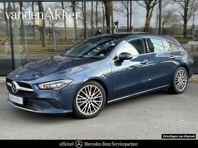Occasion Mercedes CLA180 Shooting Brake Luxury 136 PK (100 kW) 2021 Blauw Stationwagen